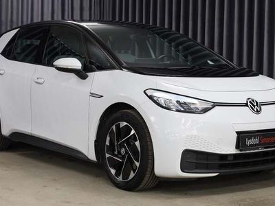 Hvid Brugt 2021 VW ID.3 Pro Performance Hatchback | 167.900 kr. (God pris)