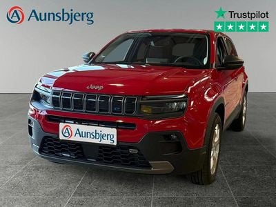 Rød Brugt 2024 Jeep Avenger EV Longitude SUV | 184.500 kr. (Fair pris)