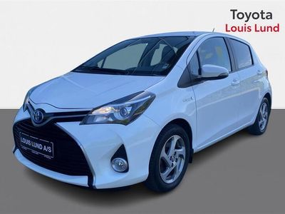 brugt Toyota Yaris Hybrid 1,5 Hybrid Premium E-CVT 100HK 5d Trinl. Gear A+++