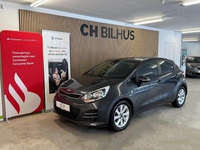 Brugt Kia Rio 75 HK (55 kW) 2015 Koksmetal Hatchback