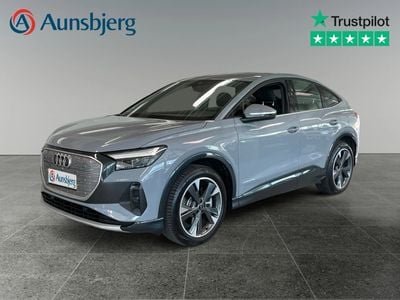 Grå Brugt 2024 Audi Q4 Sportback e-tron Attraction SUV | 357.500 kr. (Lidt for dyr)