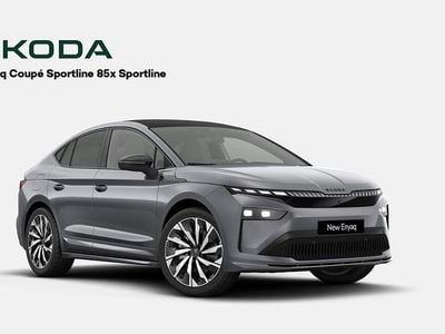 Gråmetal Brugt 2026 Skoda Enyaq iV SportLine SUV | 409.700 kr. (Lidt for dyr)