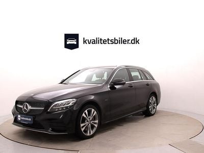 Brugt Mercedes C300e AMG line 306 HK (225 kW) 2020 Sort Stationcar
