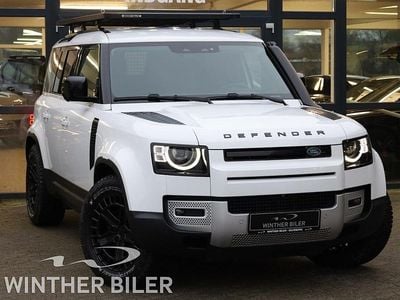 Hvid Brugt 2022 Land Rover Defender SE Van | 549.900 kr.
