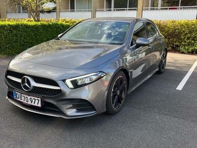 Grå Brugt 2020 Mercedes A200 AMG line Hatchback | 239.900 kr. (Super pris)