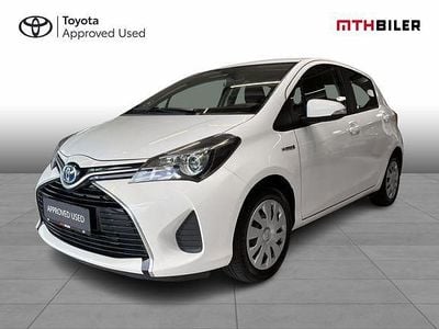 Sølv Brugt 2015 Toyota Yaris Hybrid H2 Hatchback | 79.900 kr.