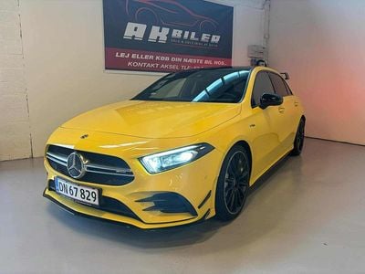 Gul Brugt 2019 Mercedes A35 AMG AMG Hatchback | 419.900 kr.