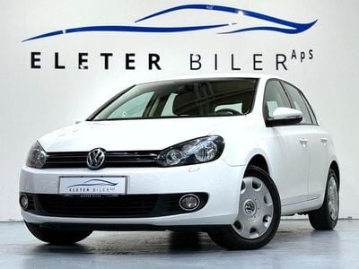 Hvid Brugt 2010 VW Golf VI Comfortline Hatchback | 64.900 kr. (Lidt for dyr)