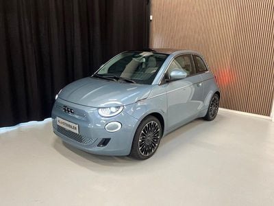 Blåmetal Brugt 2021 Fiat 500e La Prima | 144.700 kr. (Dyr)