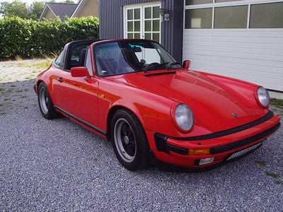 Brugt Porsche 911 231 HK (169 kW) 1986 Rød
