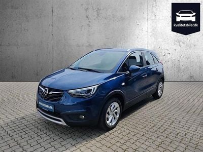 Blåmetal Brugt 2020 Opel Crossland X Elegance SUV | 99.900 kr. (Lidt for dyr)