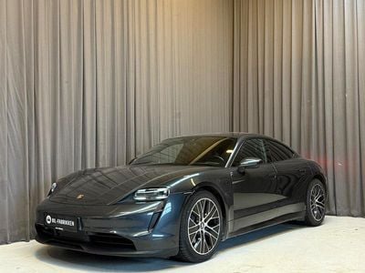 Brugt Porsche Taycan Performance Package 2021 Sortmetal Sedan