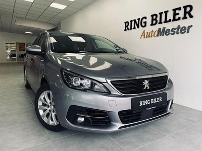 Sølvmetal Brugt 2019 Peugeot 308 Style Stationcar | 124.800 kr. (Fair pris)