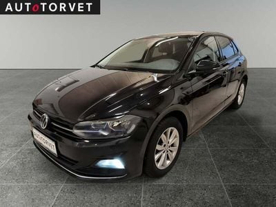 Sortmetal Brugt 2018 VW Polo Highline Hatchback | 99.700 kr. (God pris)
