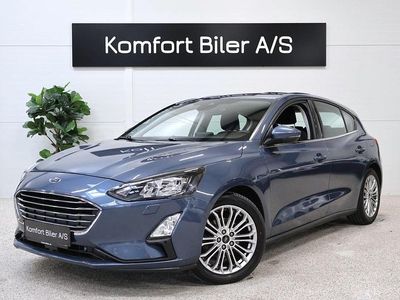 Blåmetal Brugt 2021 Ford Focus Titanium Hatchback | 159.800 kr. (Fair pris)