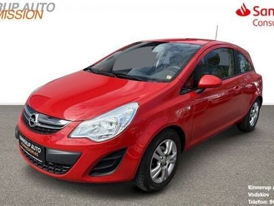 Rød Brugt 2012 Opel Corsa Enjoy Hatchback | 29.900 kr. (Fair pris)