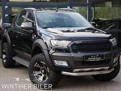 Sortmetal Brugt 2017 Ford Ranger Wildtrack Afhentning | 199.900 kr.