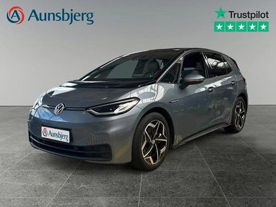 Stonewashed blue metallic Brugt 2021 VW ID.3 Business Hatchback | 169.500 kr. (Fair pris)
