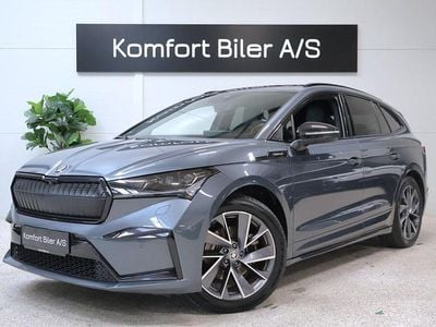 Gråmetal Brugt 2022 Skoda Enyaq iV SportLine SUV | 219.800 kr. (Fair pris)