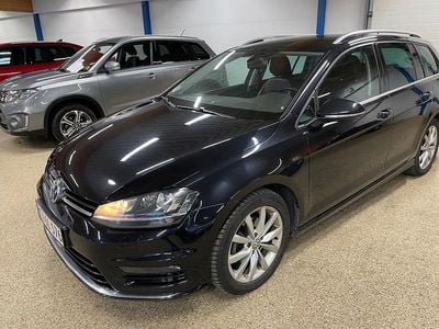Brugt VW Golf VII R-line 150 HK (110 kW) 2016 Sortmetal Stationcar