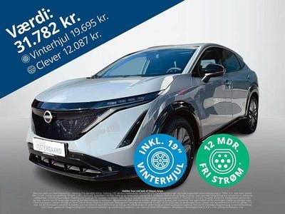 Grå Ny 2024 Nissan Ariya Evolve SUV | 384.000 kr. (Dyr)