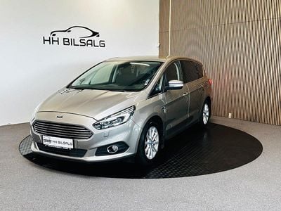 Sølvmetal Brugt 2015 Ford S-MAX Titanium MPV | 119.700 kr. (Dyr)