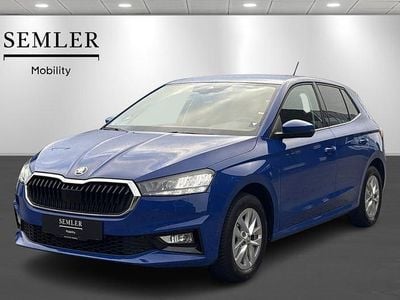 Blå Brugt 2024 Skoda Fabia Selection Hatchback | 229.900 kr.