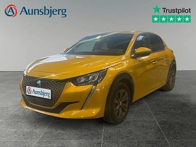 Gul Brugt 2021 Peugeot e-208 Allure Hatchback | 122.500 kr. (Fair pris)