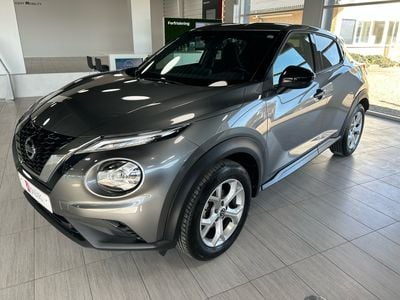 Dark metal gray Brugt 2022 Nissan Juke N-Connecta SUV | 199.900 kr. (Fair pris)