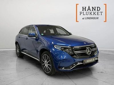 Blåmetal Brugt 2022 Mercedes EQC400 AMG line SUV | 379.900 kr. (Fair pris)