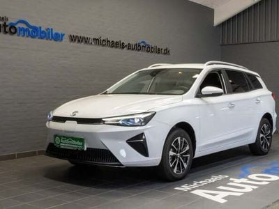 Hvid Ny 2025 MG MG5 EV Comfort Stationcar | 179.900 kr. (Fair pris)
