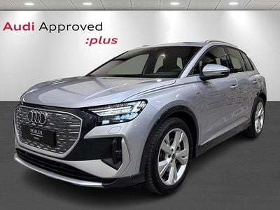 Sølvmetal Brugt 2024 Audi Q4 e-tron S-Line SUV | 414.900 kr. (Fair pris)