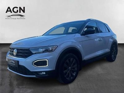 Hvidmetal Brugt 2020 VW T-Roc Sportline SUV | 209.500 kr. (Fair pris)