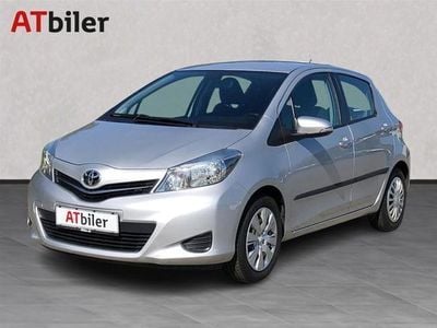 Bordeaux metal Brugt 2012 Toyota Yaris Touch Hatchback | 64.900 kr. (Dyr)