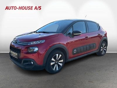 Rødmetal Brugt 2020 Citroën C3 PureTech Hatchback | 119.900 kr. (Fair pris)