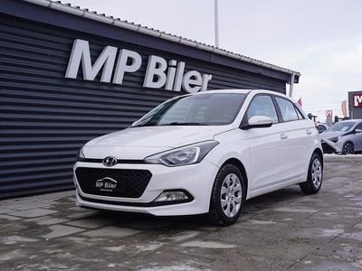 Hvid Brugt 2017 Hyundai i20 Hatchback | 79.700 kr. (Fair pris)