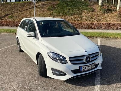Hvid Brugt 2017 Mercedes B200 Business MPV | 129.000 kr. (Lidt for dyr)