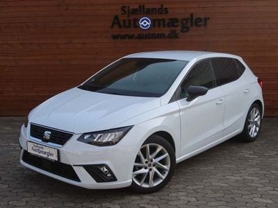 Hvid Brugt 2022 Seat Ibiza FR Hatchback | 140.000 kr. (God pris)