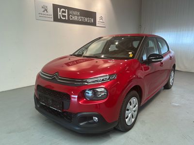 Rødmetal Brugt 2020 Citroën C3 PureTech Hatchback | 97.900 kr. (Fair pris)