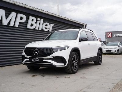 Hvid Brugt 2024 Mercedes EQB300 AMG line SUV | 344.700 kr. (God pris)