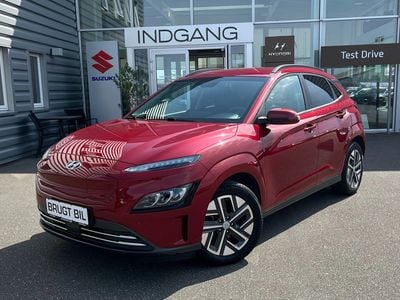 Brugt Hyundai Kona Trend 150 kW (204 HK) 2021 Sunset red metallic SUV