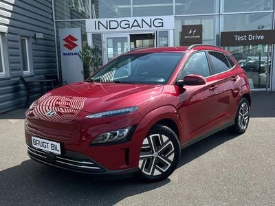 Sunset red metallic Brugt 2021 Hyundai Kona Trend SUV | 179.900 kr. (Lidt for dyr)