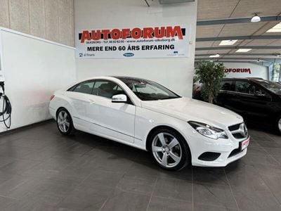 Hvid Brugt 2014 Mercedes E200 Coupe | 236.900 kr.