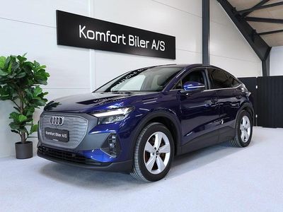 Brugt Audi Q4 Sportback e-tron Advanced 150 kW (204 HK) 2022 Mørkblåmetal SUV