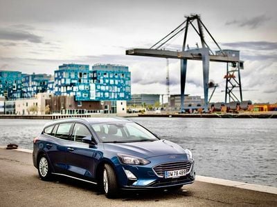 Blå Brugt 2020 Ford Focus Titanium Stationcar | 165.000 kr. (Fair pris)