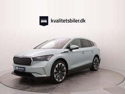 Sølvmetal Brugt 2021 Skoda Enyaq iV ecoSuite SUV | 204.900 kr. (God pris)