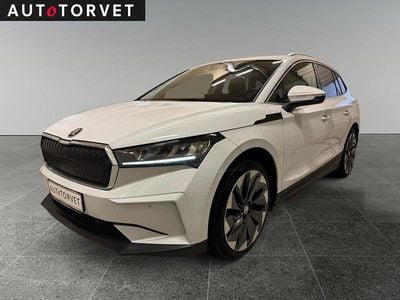 Hvid Brugt 2021 Skoda Enyaq iV SUV | 179.600 kr. (Super pris)