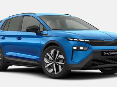 Blå Ny 2025 Skoda Elroq SportLine SUV | 377.480 kr. (Lidt for dyr)