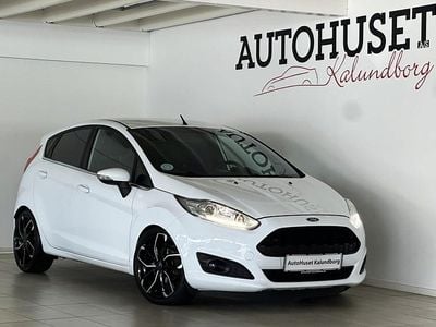 Hvid Brugt 2016 Ford Fiesta Titanium Hatchback | 99.900 kr. (Dyr)