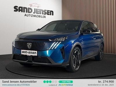 Gråmetal Brugt 2024 Peugeot e-3008 Allure SUV | 274.900 kr. (Fair pris)